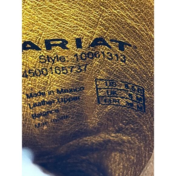 Ariat Starlight Western Boots Turquoise/Pearly White Star Accent Womens 8.5 NWT - Picture 8 of 10